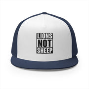 Lions Not Sheep "Straight Outta" 5 Panel Trucker Hat