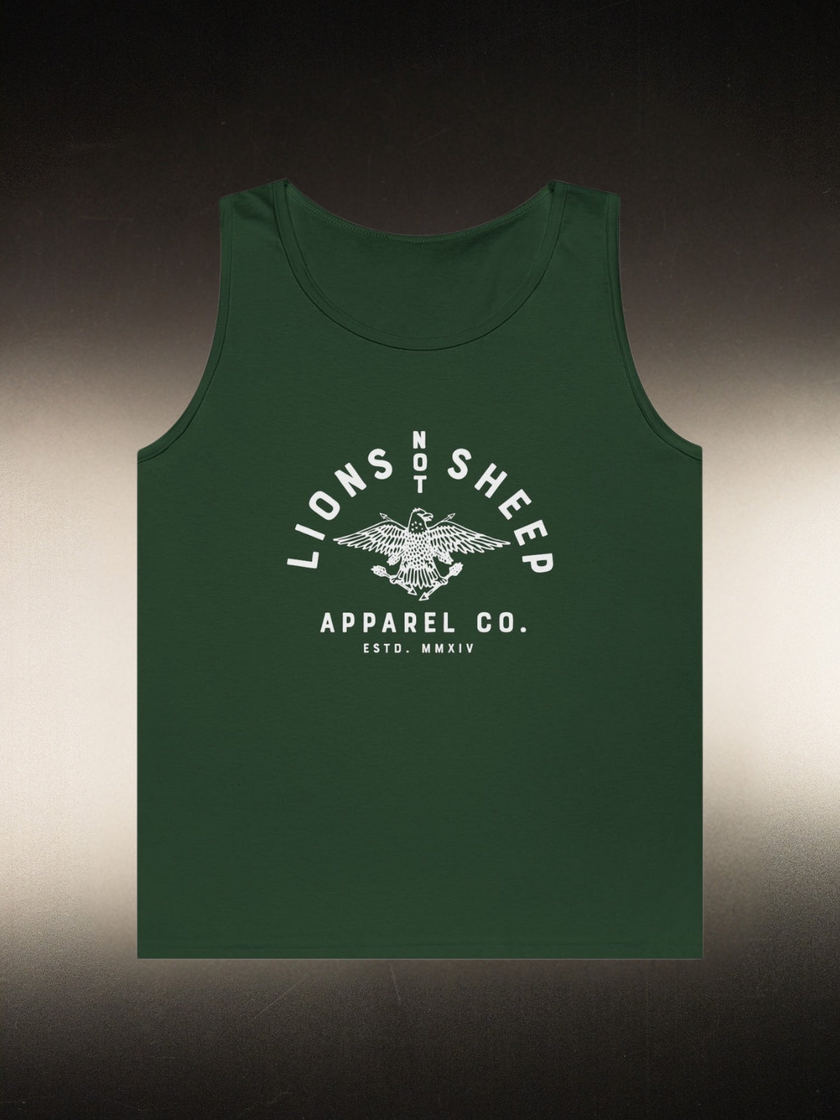 Lions Not Sheep &quot;Vintage Eagle&quot; Tank
