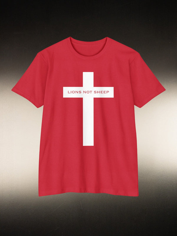 Lions Not Sheep “Cross” Tee