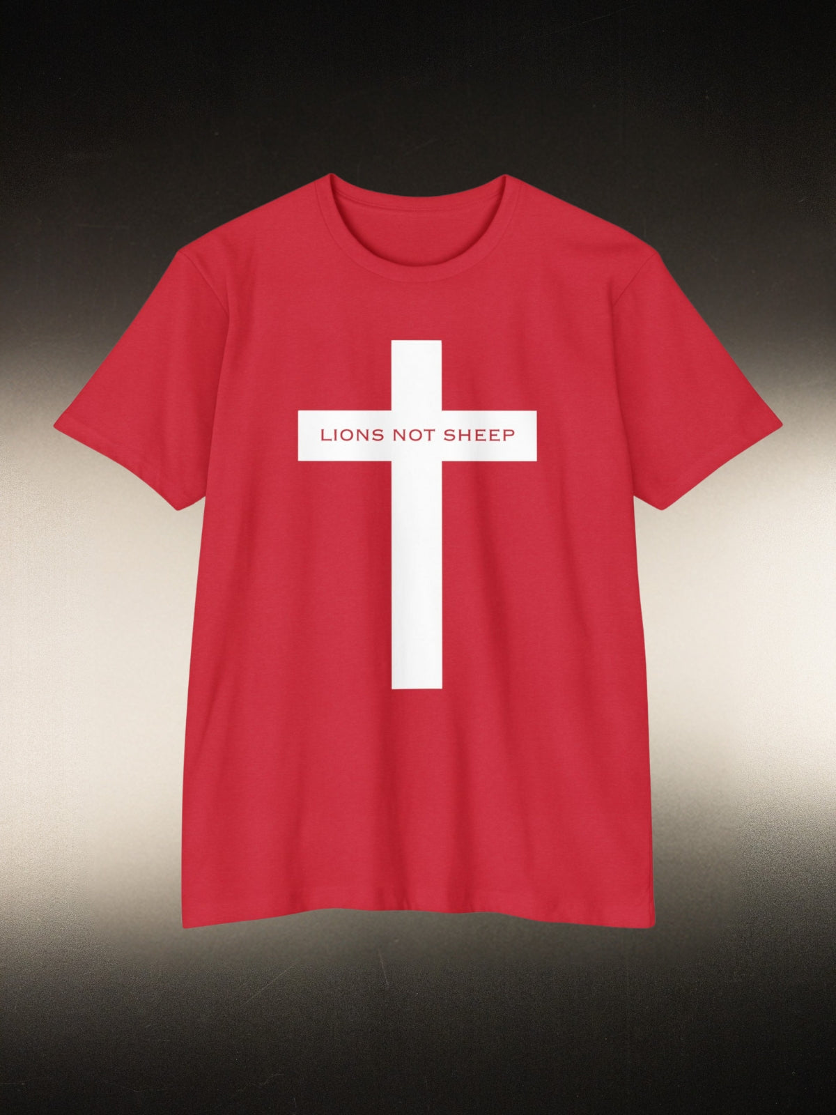 Lions Not Sheep “Cross” Tee