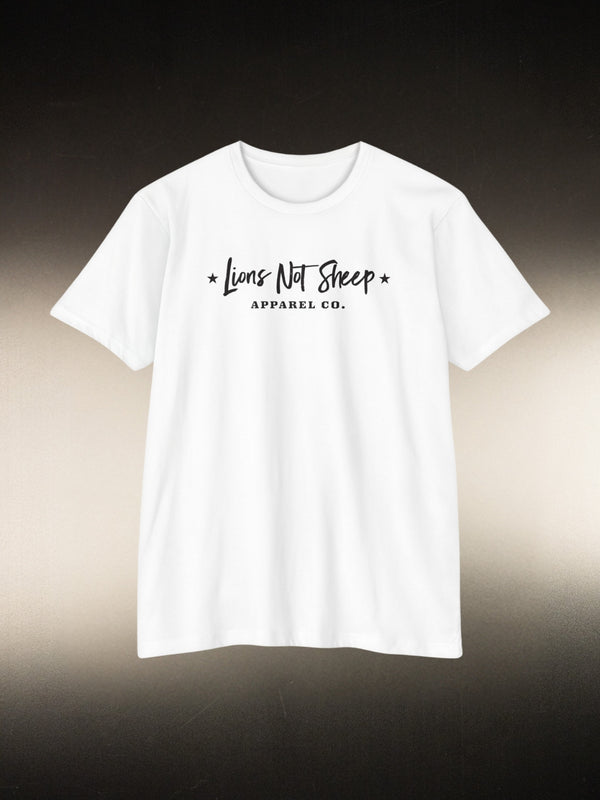 Lions Not Sheep "Apparel Co." Unisex Tee