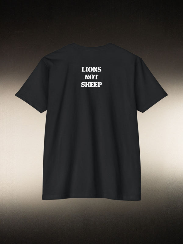 Lions Not Sheep “Crossed Guns” Tee