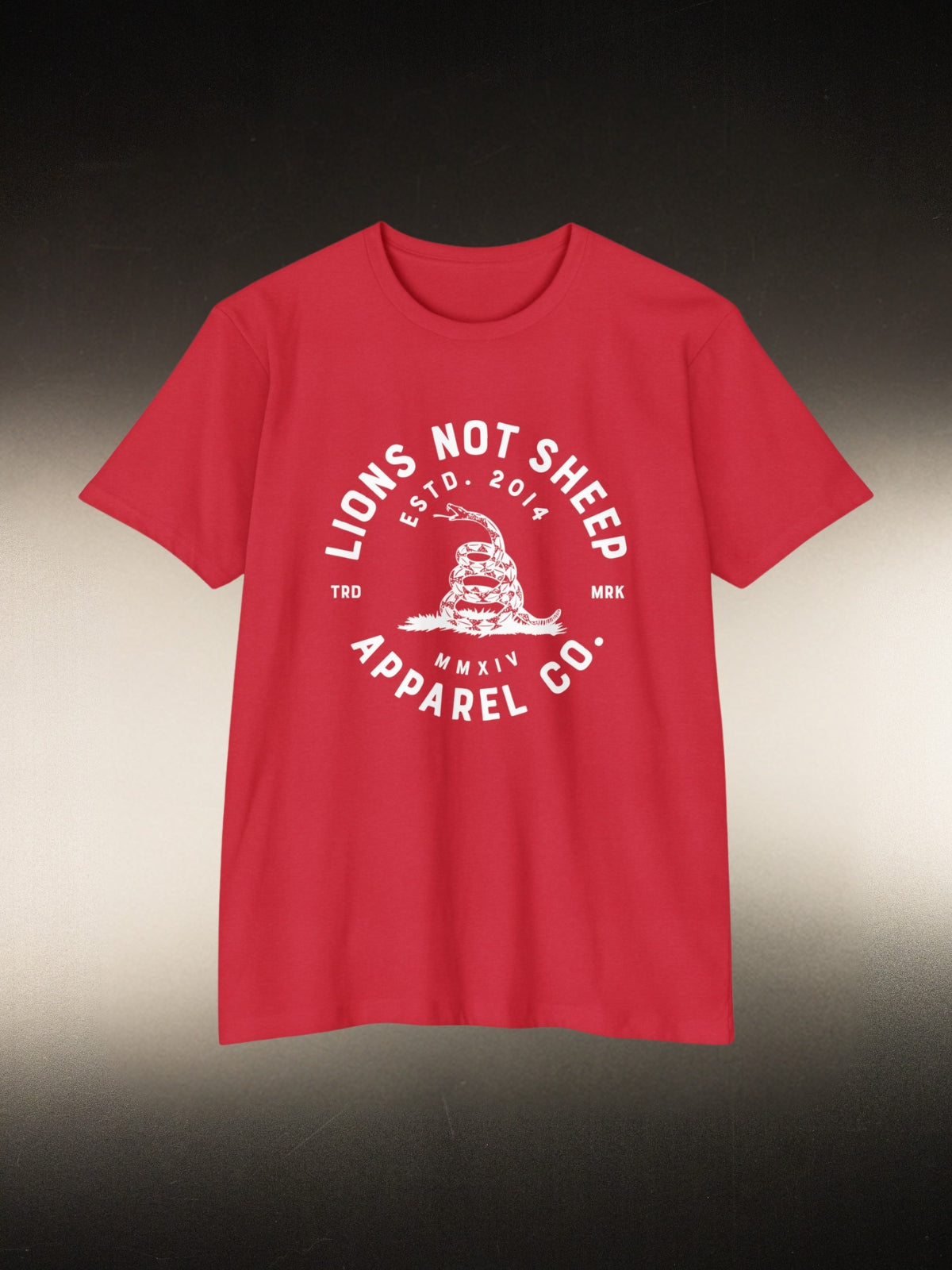 Lions Not Sheep &quot;Don&#39;t Tread on Me&quot; Tee