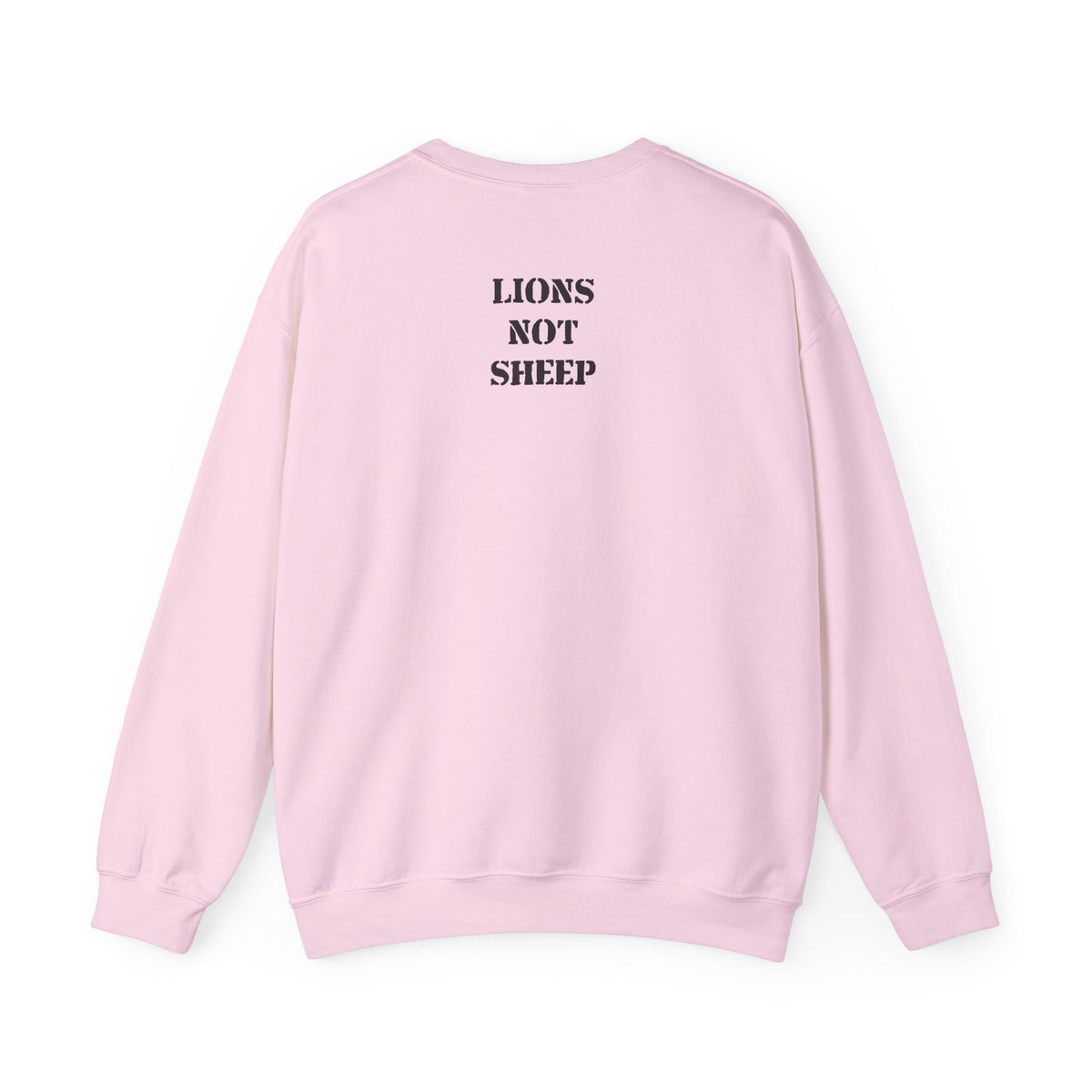 Lions Not Sheep "Live Free or Die" Unisex Crewneck Sweatshirt