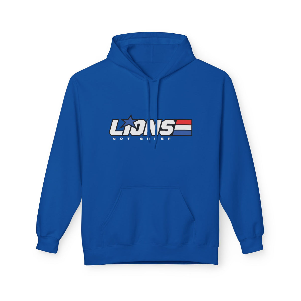 Lions Not Sheep "American Hero" Softstyle Fleece Hoodie