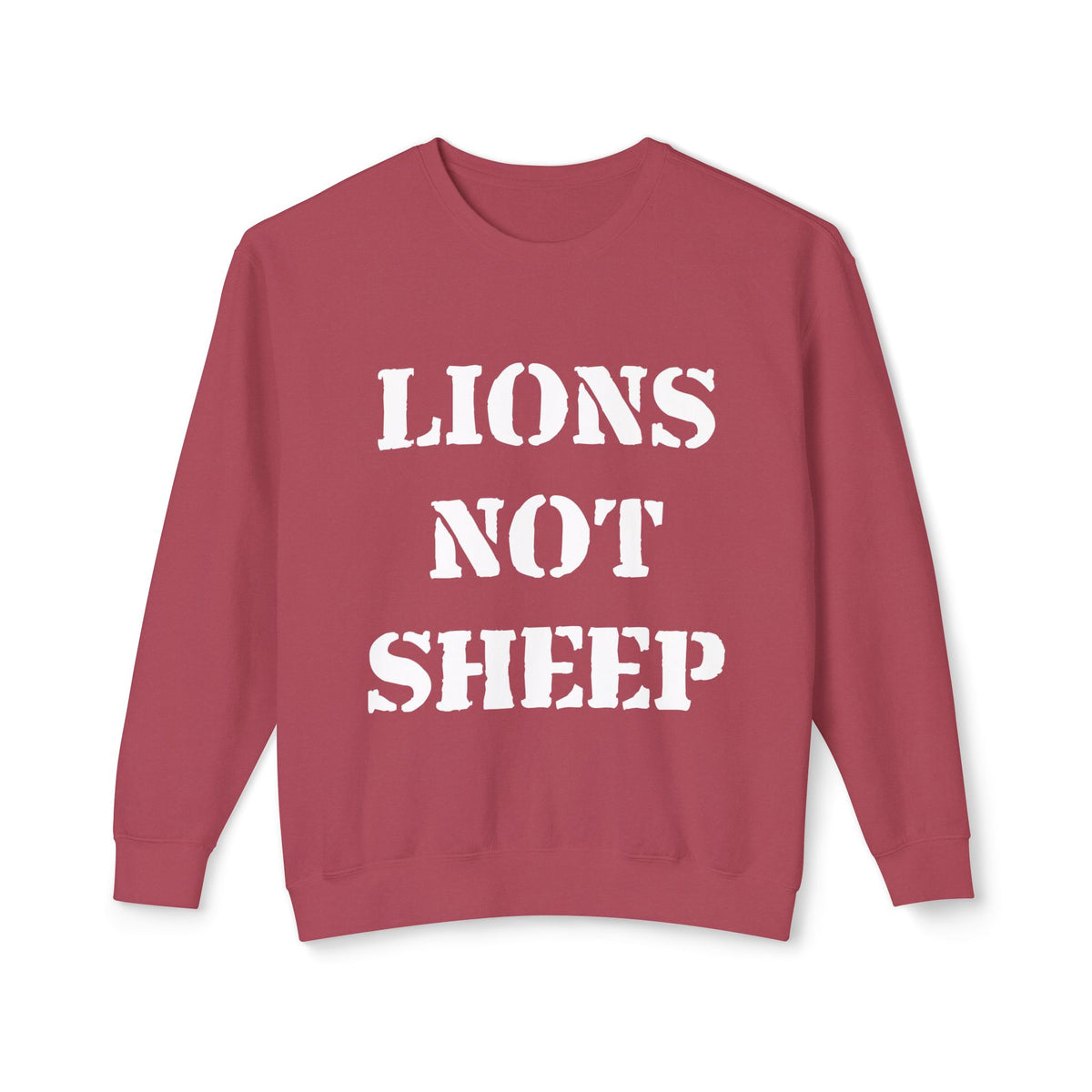Lions Not Sheep &quot;OG&quot; Unisex Crewneck Sweatshirt