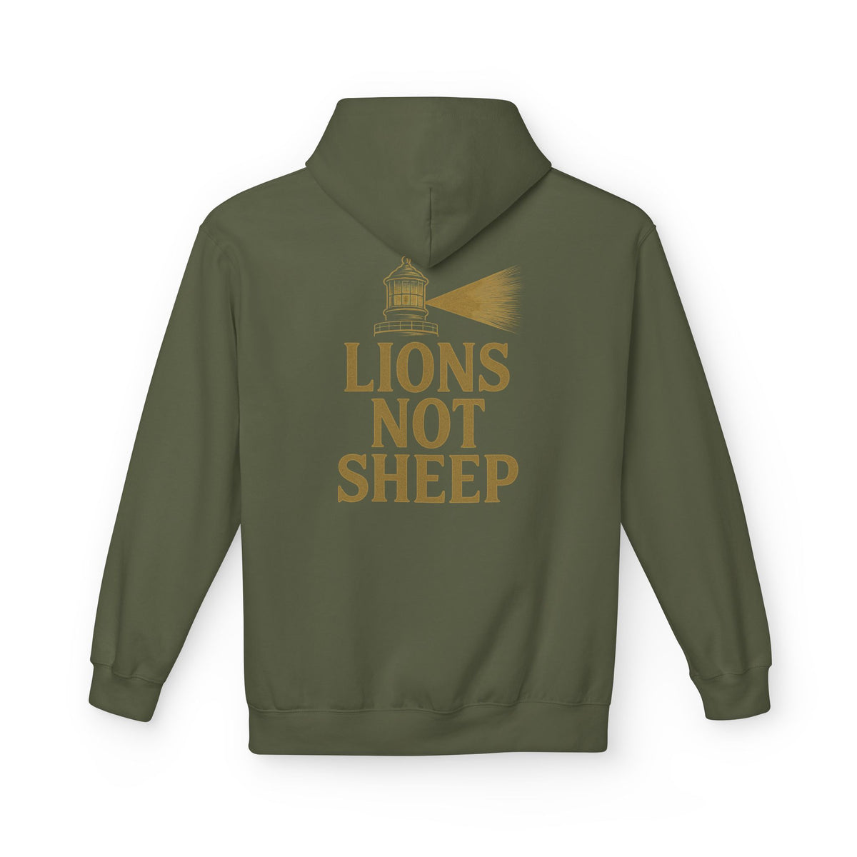 Lions Not Sheep "Watchtower" Softstyle Fleece Hoodie