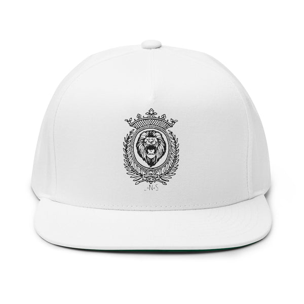 Lions Not Sheep "Royal" Flat Bill Hat - Light Version Old