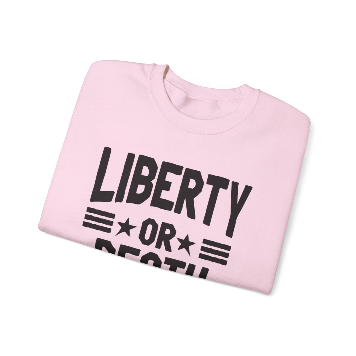 Lions Not Sheep "Liberty or Death" Unisex Crewneck Sweatshirt