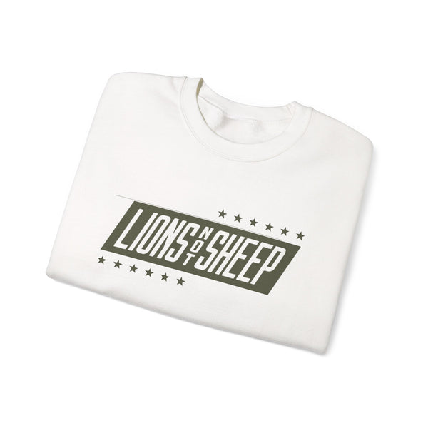 Lions Not Sheep "Brigade" Unisex Crewneck Sweatshirt