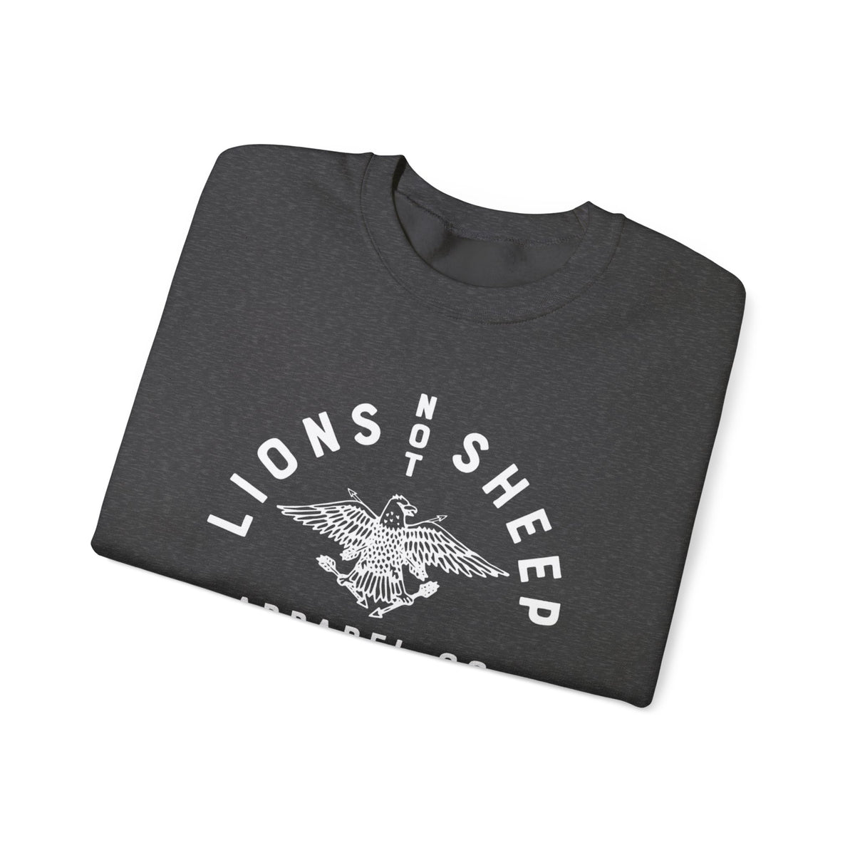 Lions Not Sheep "Vintage Eagle" Unisex Crewneck Sweatshirt