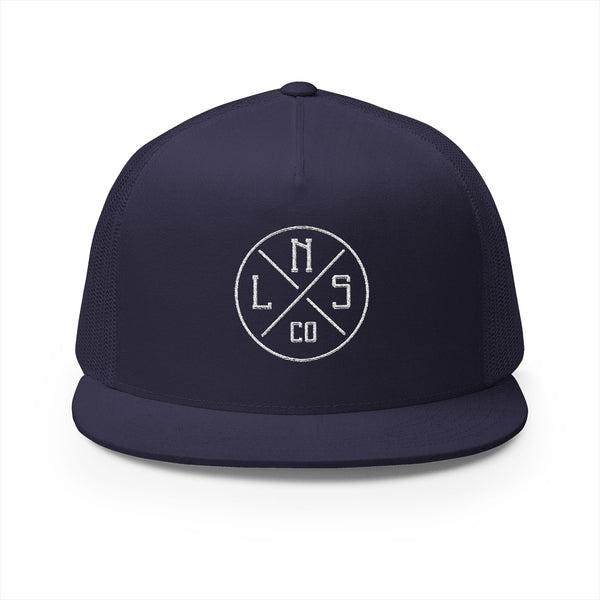 Lions Not Sheep "Icon" 5 Panel Trucker Hat - Dark Version Old