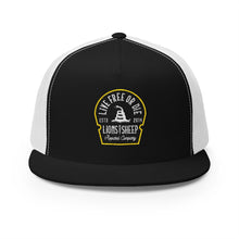 Lions Not Sheep "Live Free or Die" 5 Panel Trucker Hat Old
