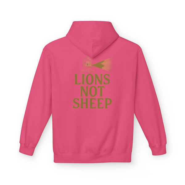 Lions Not Sheep "Watchtower" Softstyle Fleece Hoodie
