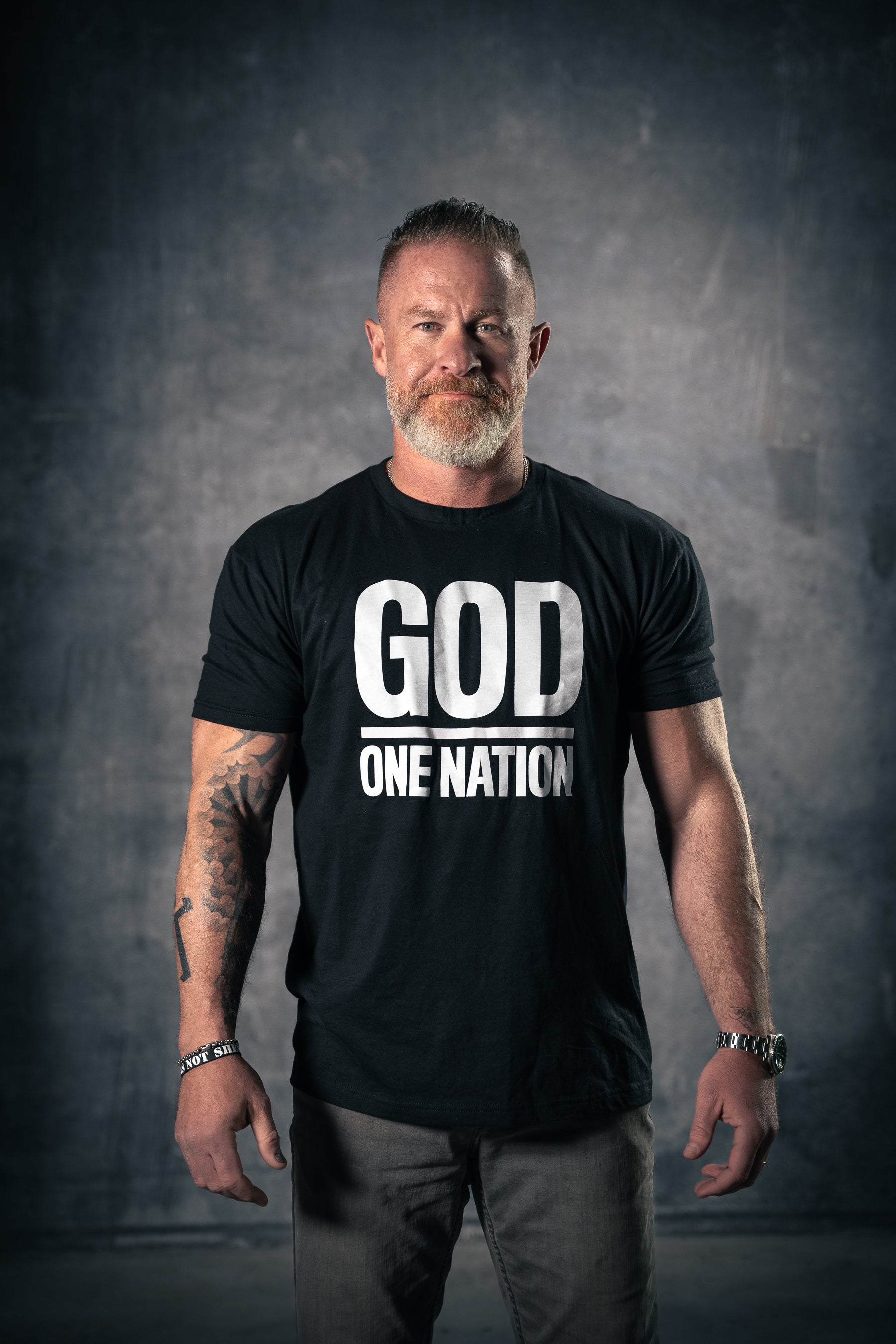 GOD'S NATION Tee - Lions Not Sheep ®