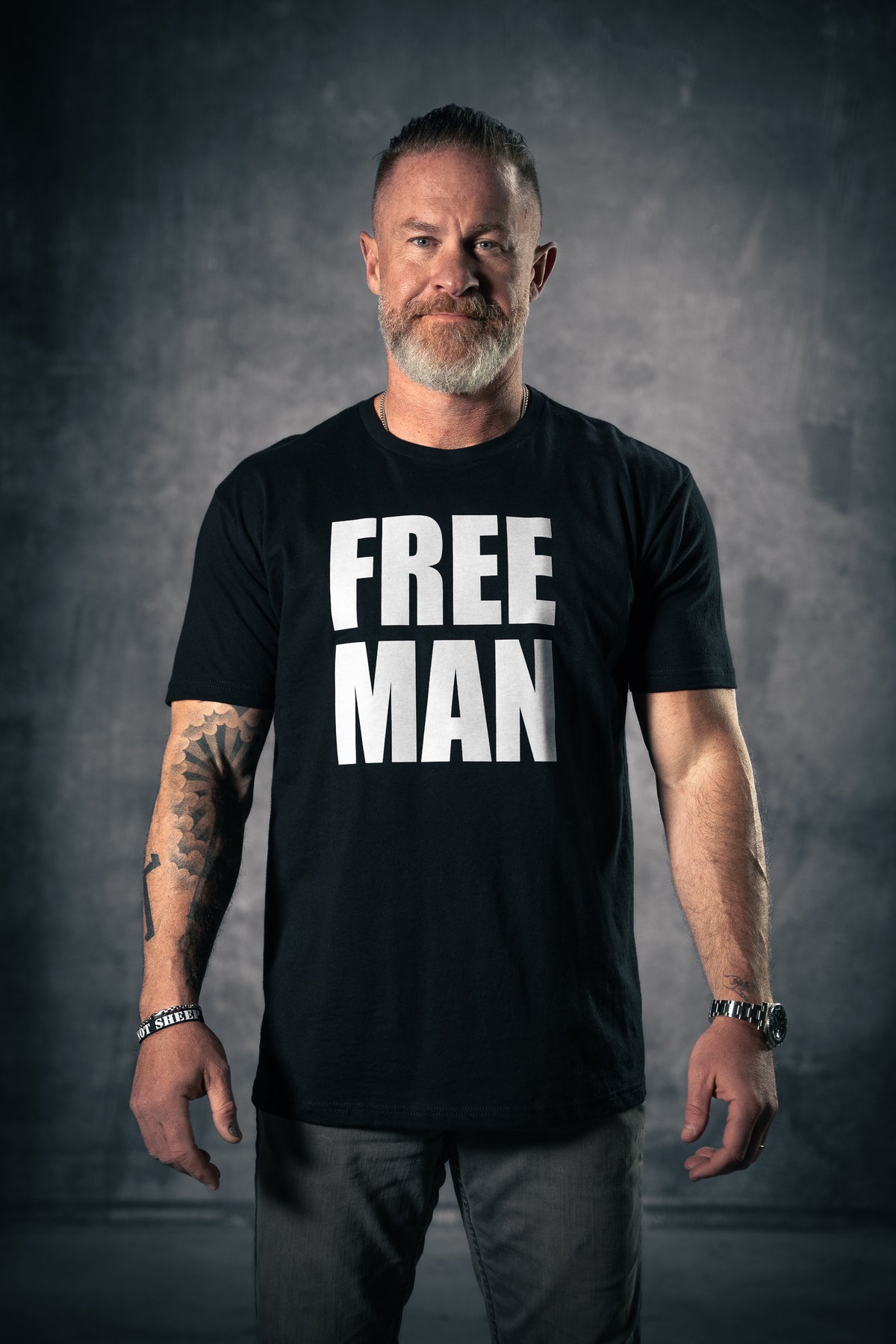 FREE MAN Tee - Lions Not Sheep ®