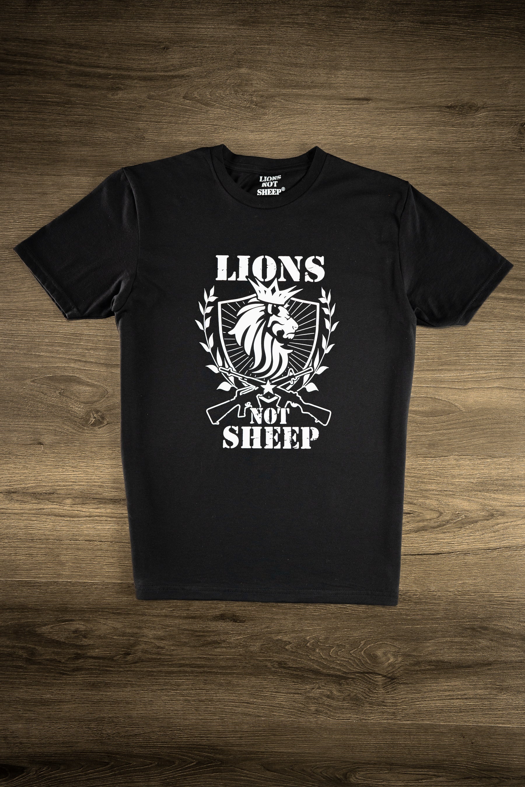 LIONS NOT SHEEP "RIFLE" Tee - Lions Not Sheep ®