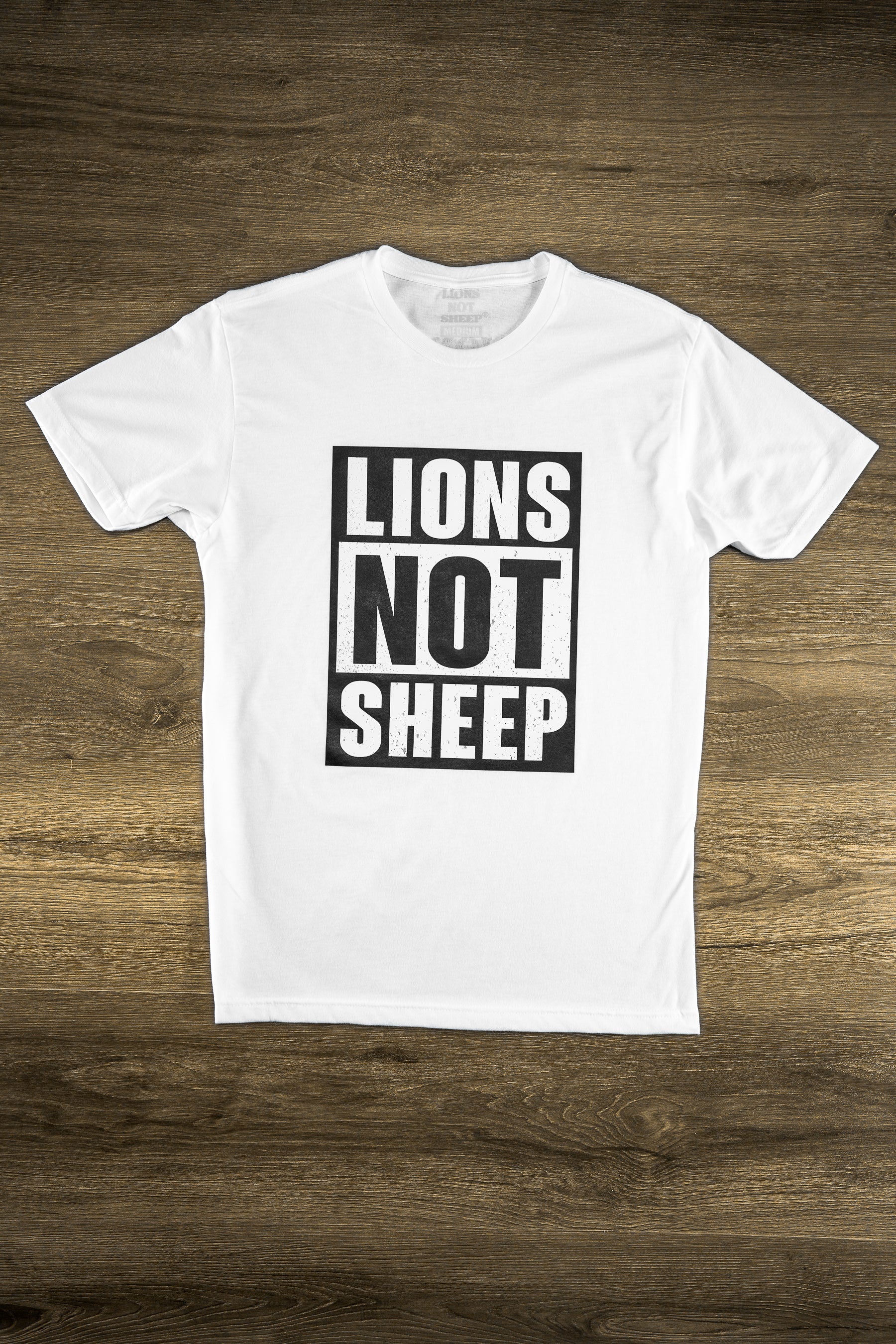 LIONS NOT SHEEP "STRAIGHT OUTTA" Tee - Lions Not Sheep ®