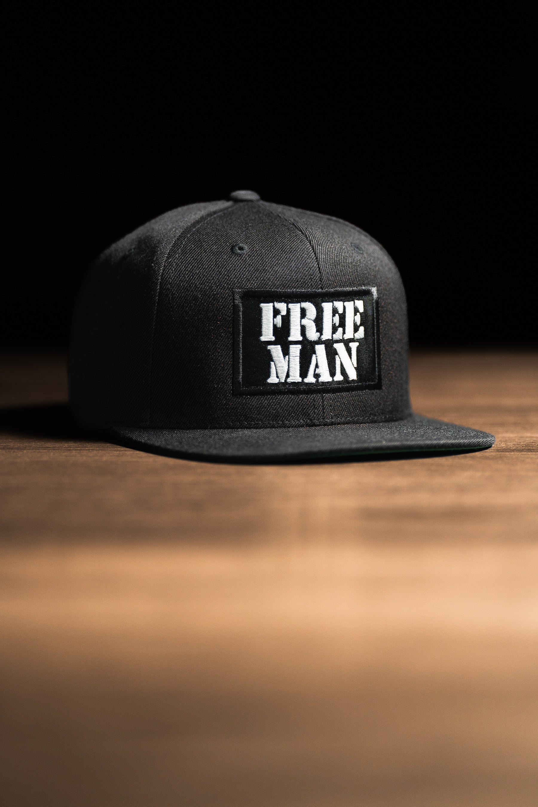 Lions Not Sheep FREE MAN Hat (All Black) - Lions Not Sheep ®