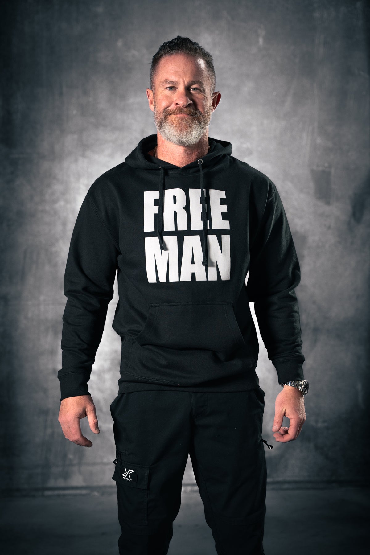 FREE MAN Unisex Pullover Hoodie - Lions Not Sheep ®