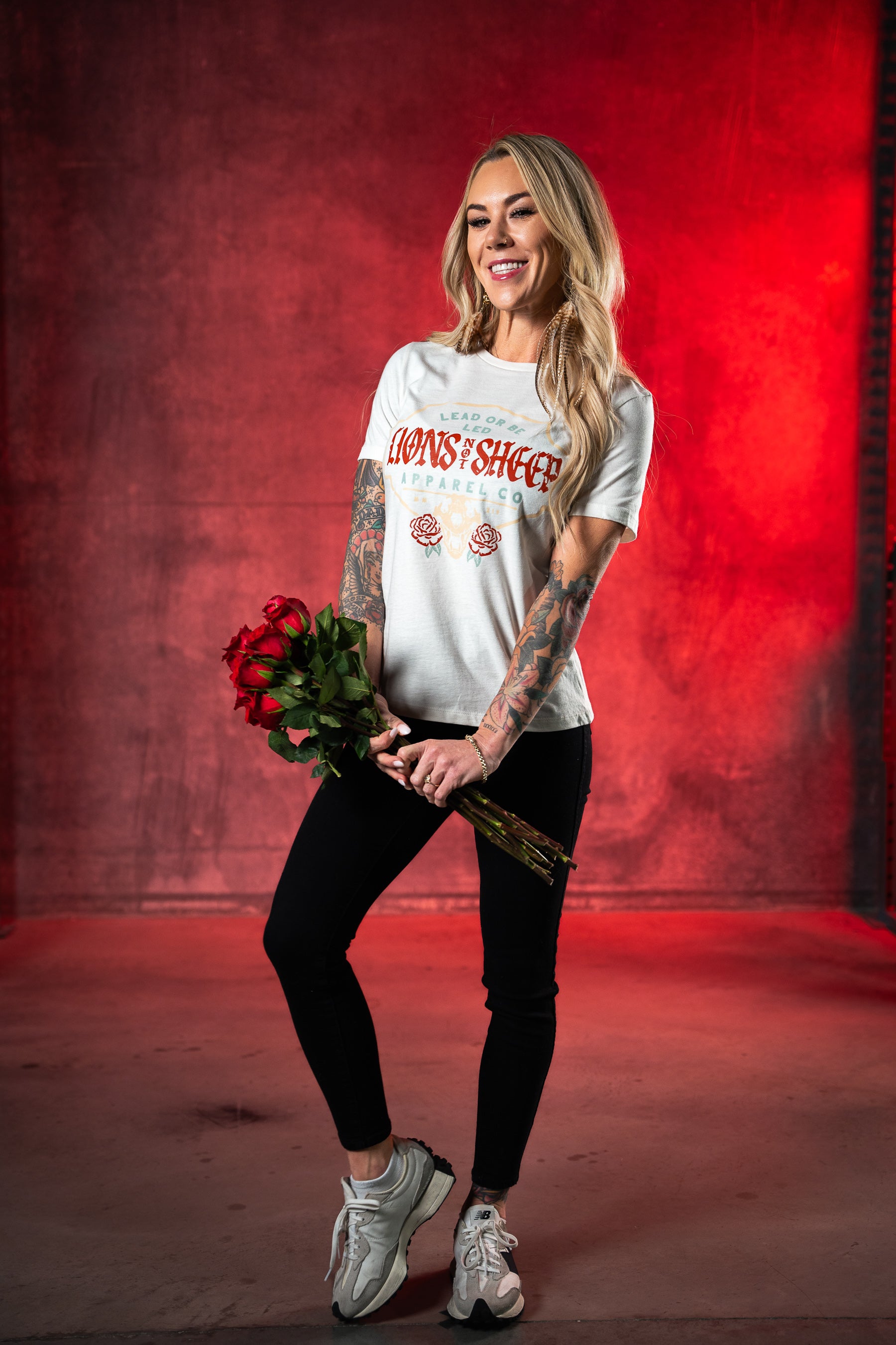 Lions Not Sheep Women's "Till Death" Valentine's Day Tee - Lions Not Sheep ®