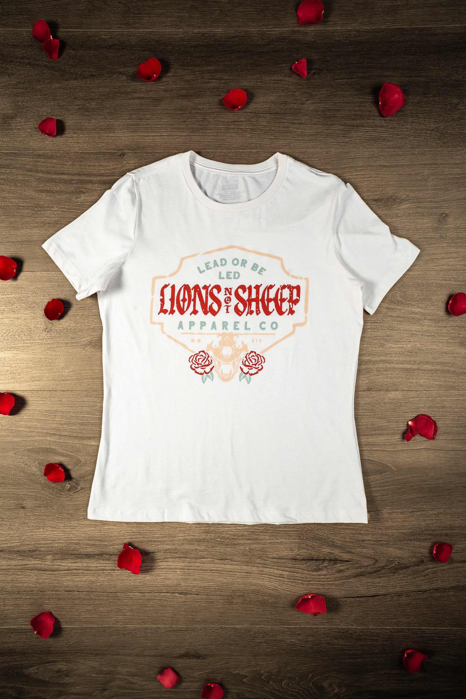 Lions Not Sheep Women's "Till Death" Valentine's Day Tee - Lions Not Sheep ®