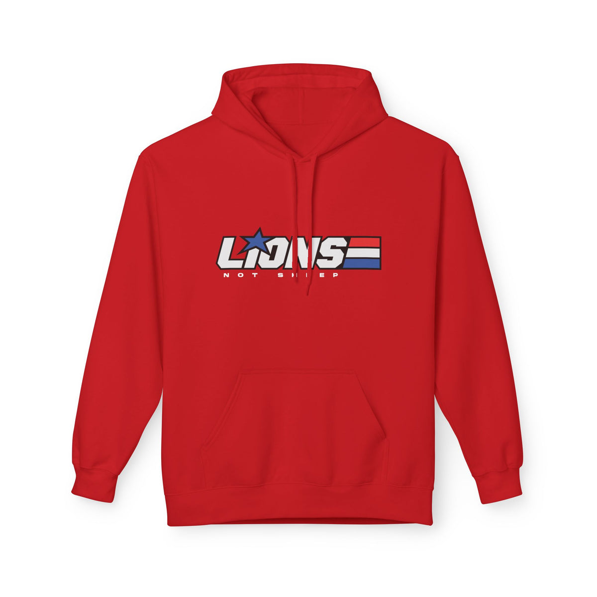 Lions Not Sheep "American Hero" Softstyle Fleece Hoodie
