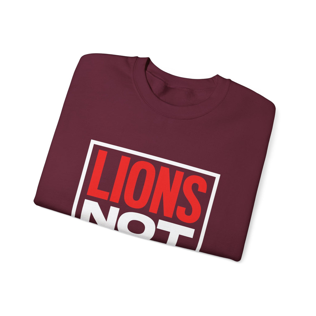 Lions Not Sheep "Street" Unisex Crewneck Sweatshirt