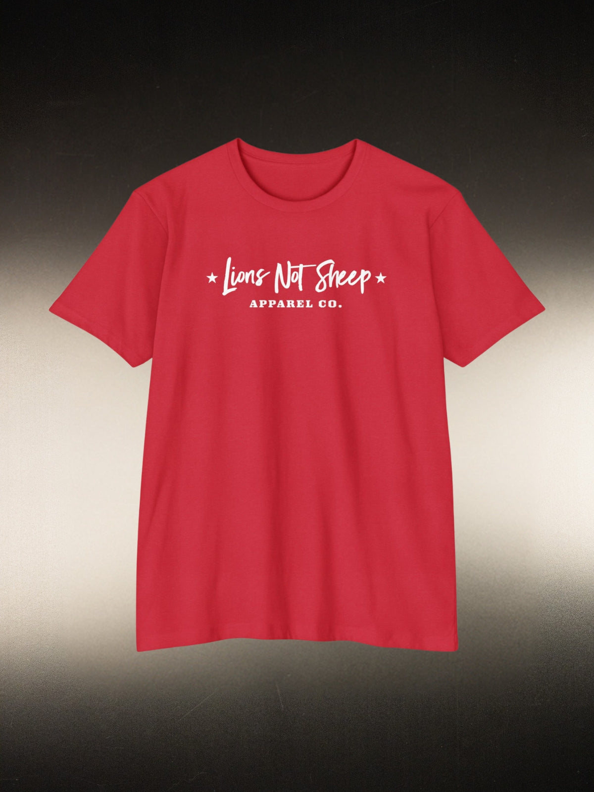 Lions Not Sheep &quot;Apparel Co.&quot; Unisex Tee