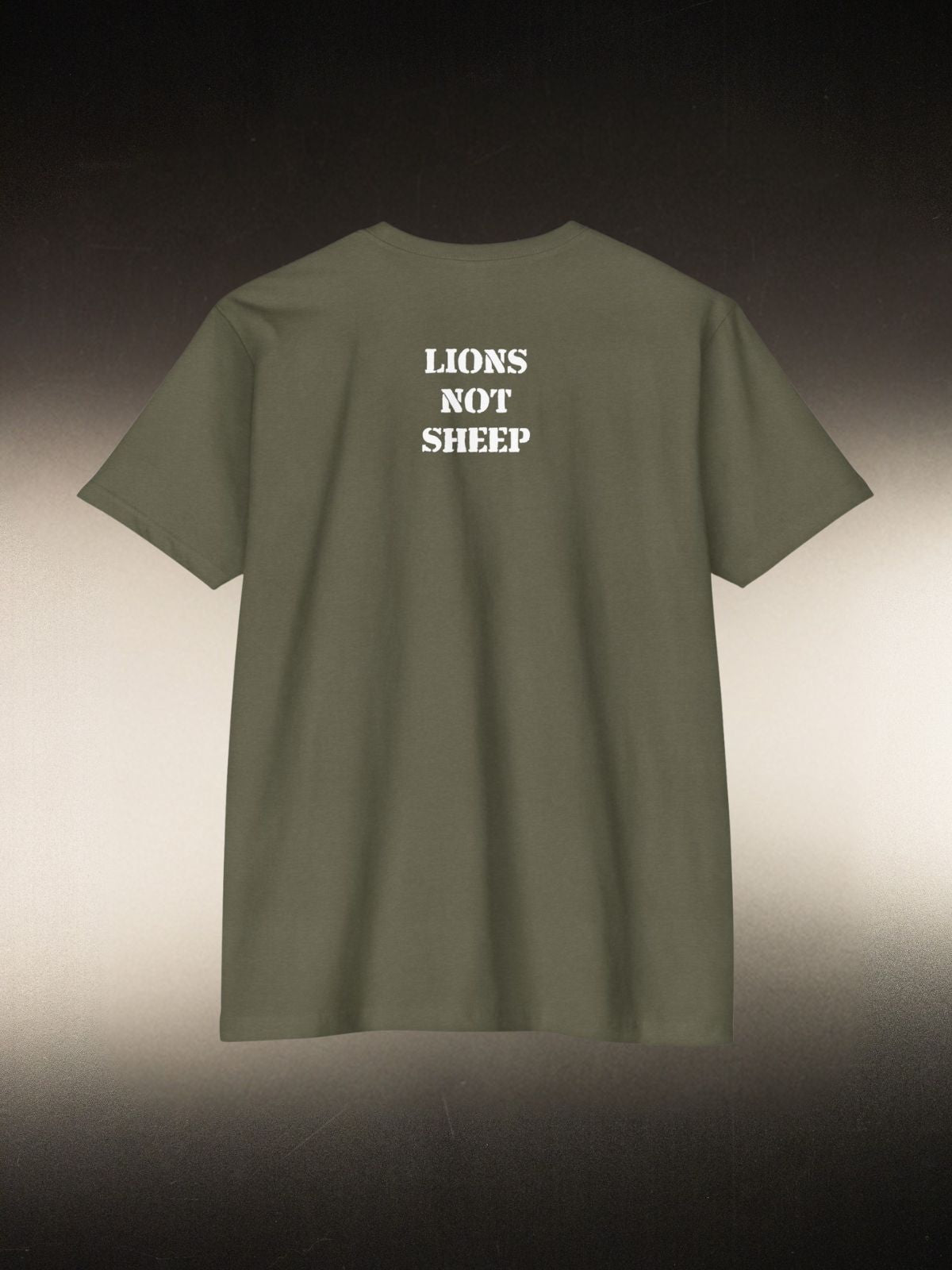 Lions Not Sheep “Cross Guns” Tee