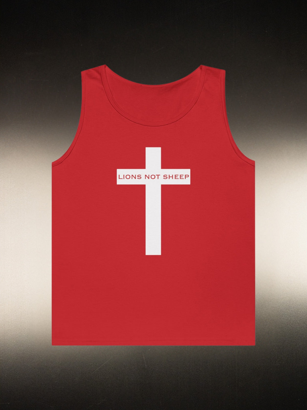 Lions Not Sheep &quot;Cross&quot; Tank