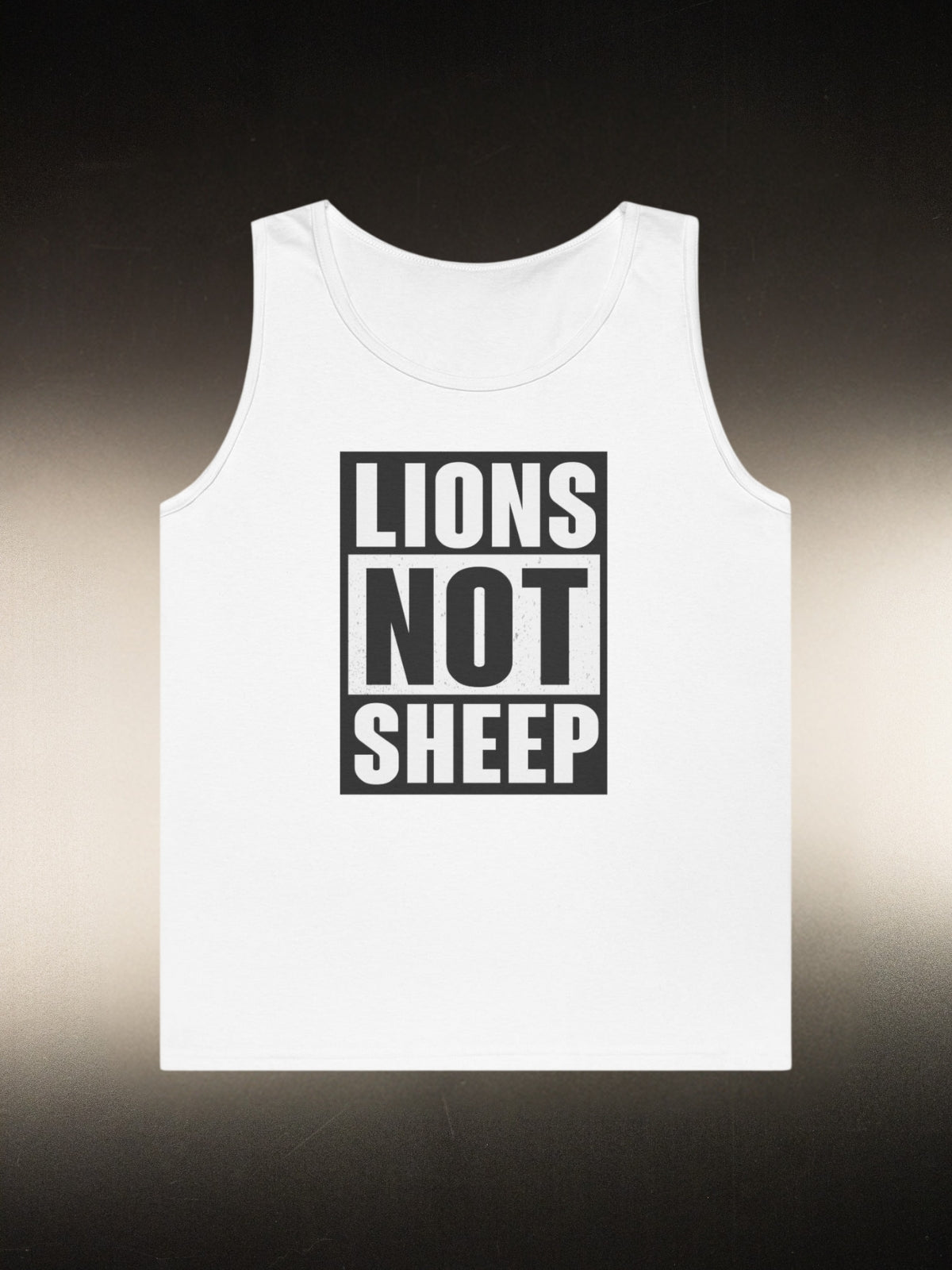 Lions Not Sheep &quot;Straight Outta&quot; Tank