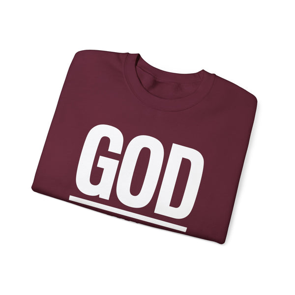 Lions Not Sheep "God's Nation" Unisex Crewneck Sweatshirt