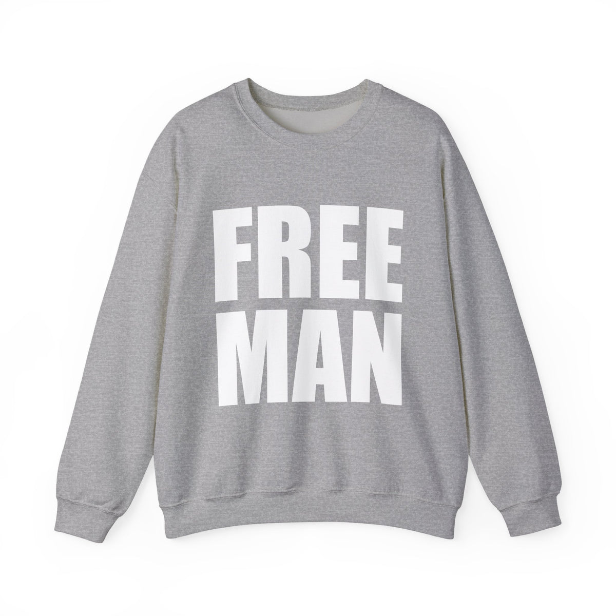 Lions Not Sheep "Free Man" Unisex Crewneck Sweatshirt