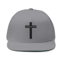 Lions Not Sheep "Cross" Flat Bill Hat - Light Version Old