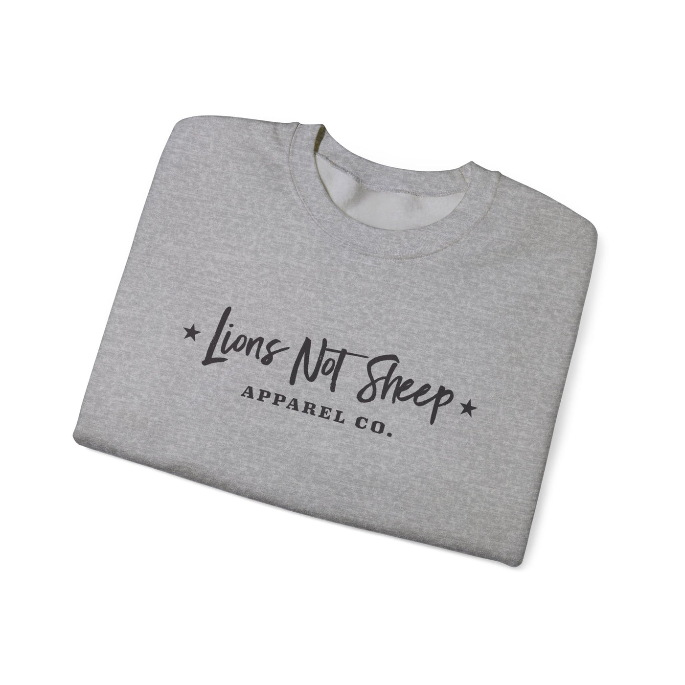 Lions Not Sheep "Apparel Co." Unisex Crewneck Sweatshirt