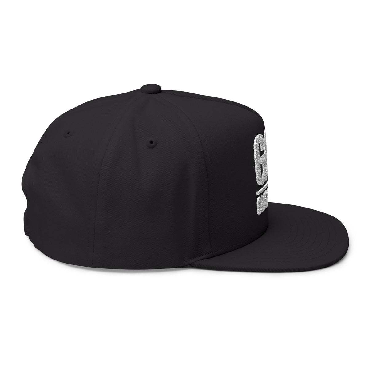 Lions Not Sheep &quot;God&#39;s Nation&quot; Flat Bill Hat - Dark Version