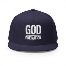 Lions Not Sheep "God's Nation" 5 Panel Trucker Hat - Dark Version Old