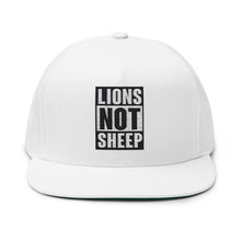 Lions Not Sheep "Straight Outta" Flat Bill Hat Old