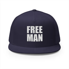Lions Not Sheep "Free Man" 5 Panel Trucker Hat - Dark Version Old