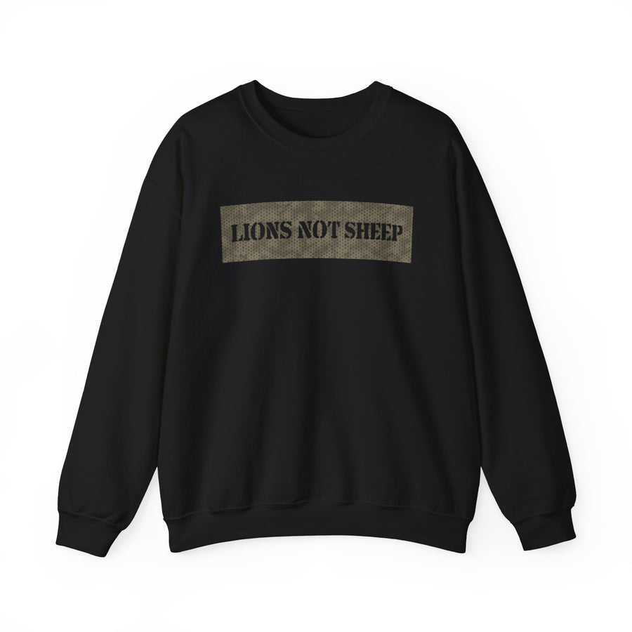 Lions Not Sheep "Gunner" Unisex Crewneck Sweatshirt
