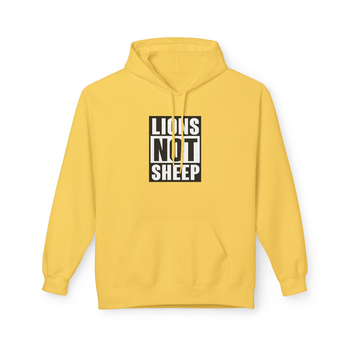 Lions Not Sheep "Straight Outta" Softstyle Fleece Hoodie