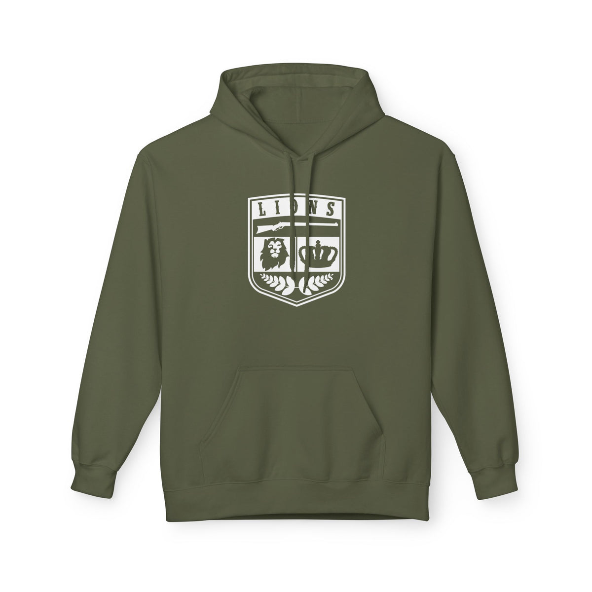 Lions Not Sheep "Crest" Softstyle Fleece Hoodie