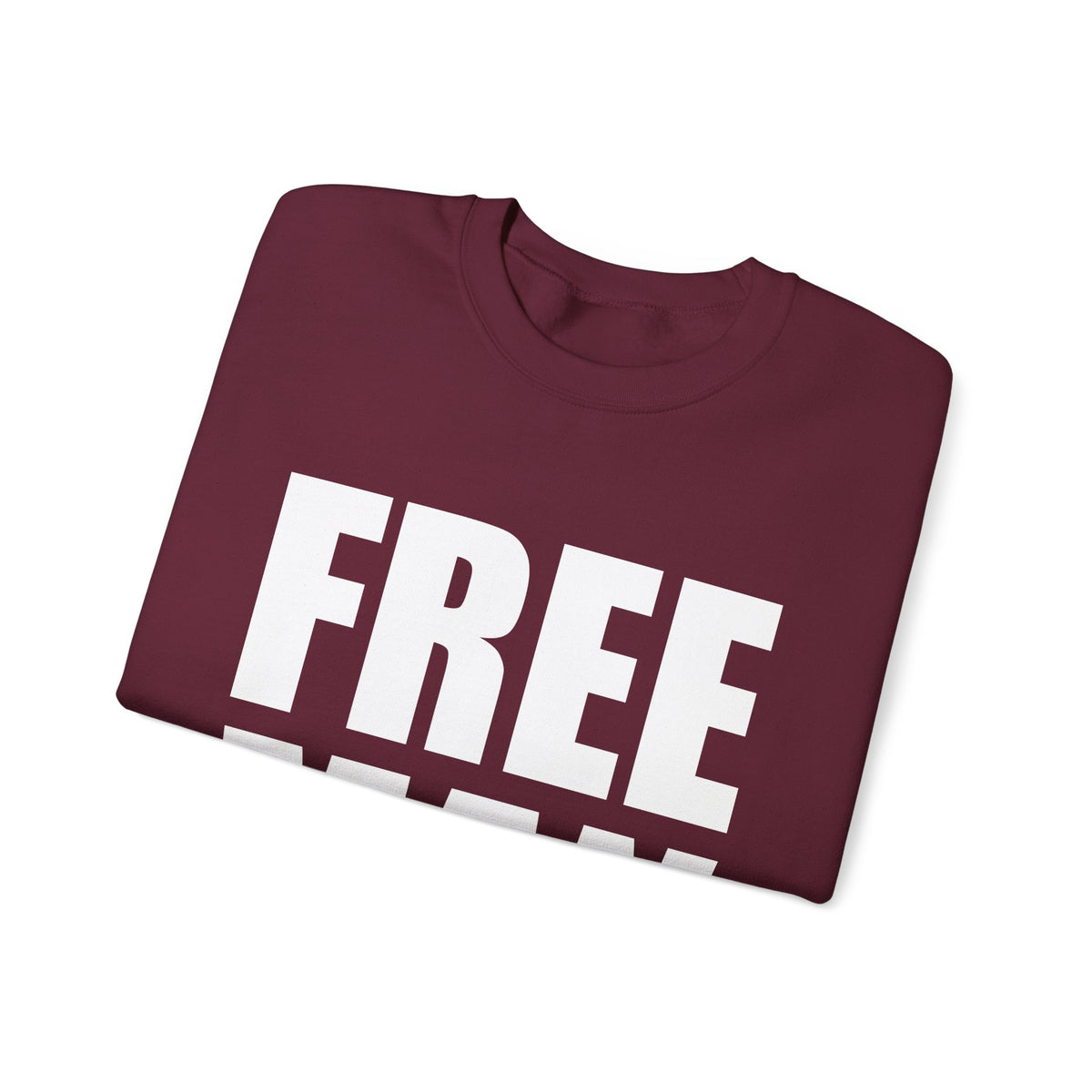 Lions Not Sheep "Free Man" Unisex Crewneck Sweatshirt