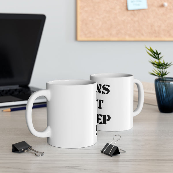 Lions Not Sheep 'OG' White Mug