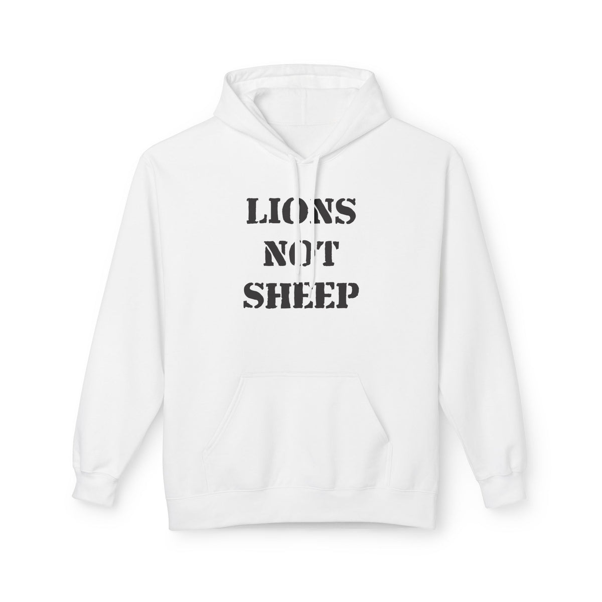 Lions Not Sheep "OG" Softstyle Fleece Hoodie