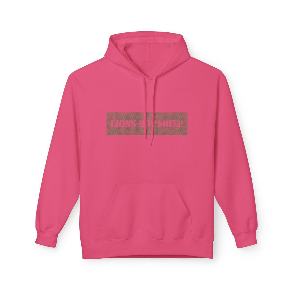 Lions Not Sheep "Gunner" Softstyle Fleece Hoodie
