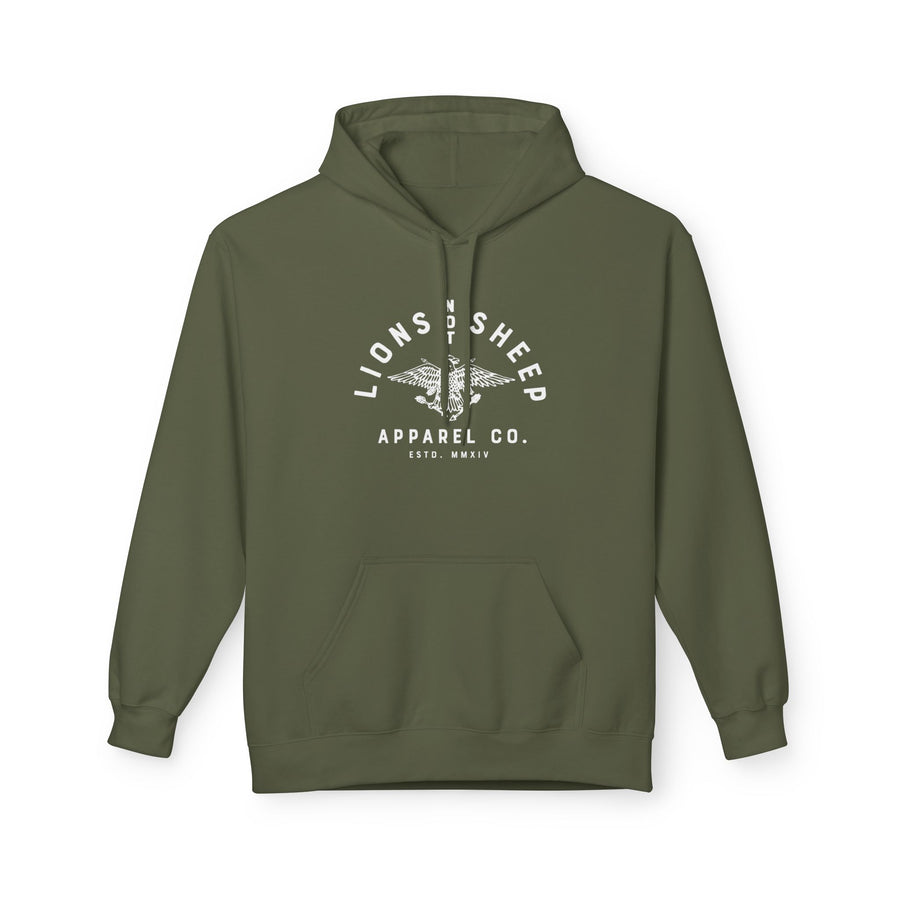 Lions Not Sheep "Vintage Eagle" Softstyle Fleece Hoodie
