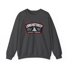 Lions Not Sheep "Lead From the Front" Unisex Crewneck Sweatshirt