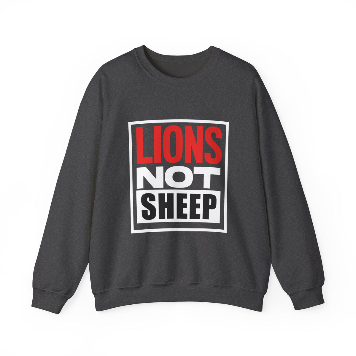 Lions Not Sheep "Street" Unisex Crewneck Sweatshirt